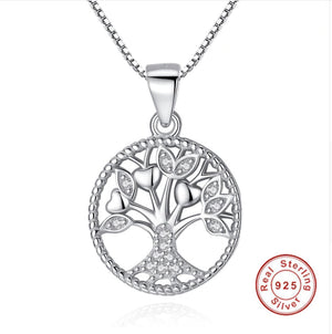 Tree of Life Necklace - 925 Sterling Silver