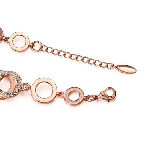 Image of Rose Gold Double Layer Bracelet