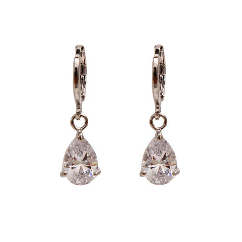 Image of Cubic Zirconia Round  Earrings