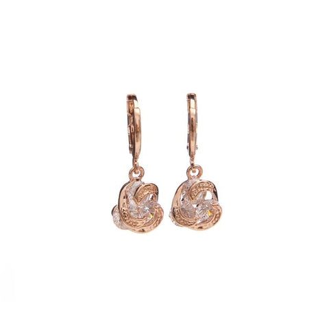 Image of Cubic Zirconia Round  Earrings