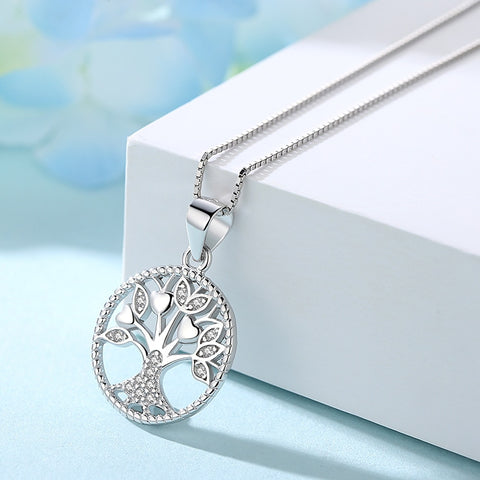 Image of Tree of Life Necklace - 925 Sterling Silver